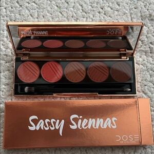 Dose of Colors Sassy Siennas Warm Eyeshadow Palette